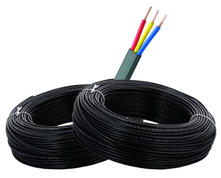Flat 3 Core Cable